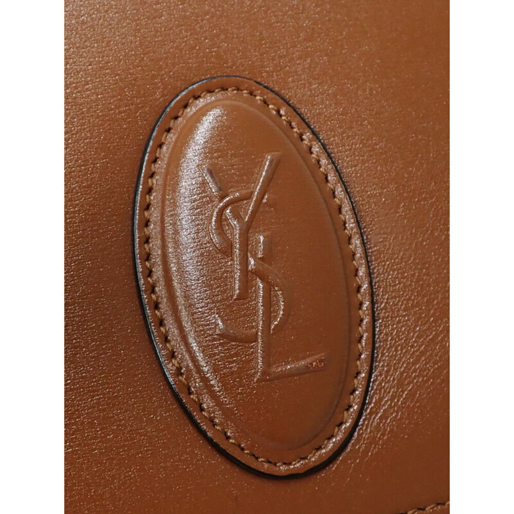 SAINT LAURENT PARIS Logo Saddle Bag Shoulder - Picture 6 of 9